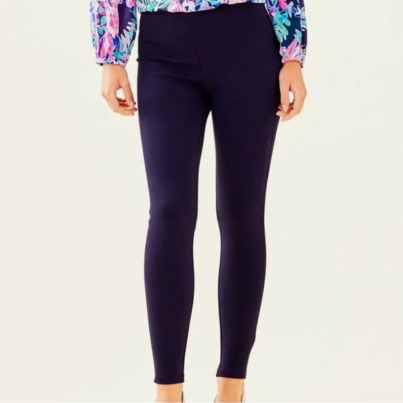 Lilly Pulitzer Pants - Lilly Pulitzer Nira Navy Blue Dress Pant Leggings